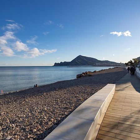 Primera Línea con Vistas del Mar, Montañas y Puerto Altea Exterior foto