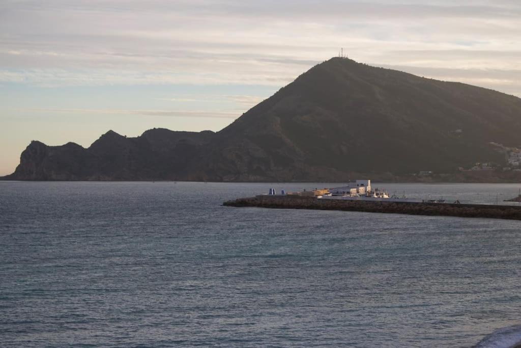 Primera Línea con Vistas del Mar, Montañas y Puerto Altea Exterior foto